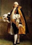 GREGORIUS, Albert Portrait of Count Charles A. Chasset china oil painting reproduction